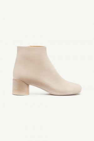 Beige Maison Margiela Anatomic Ankle Boots | AU_MM32674