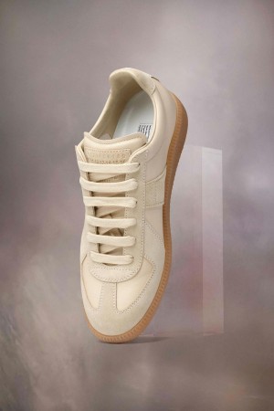 Beige Maison Margiela Replica Sneakers | AU_MM35391