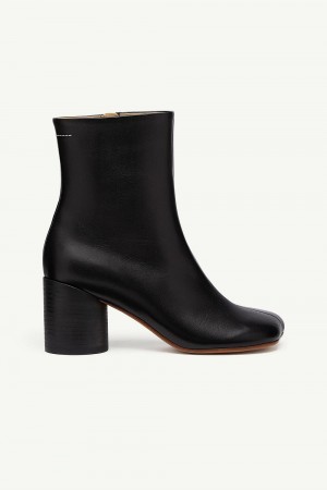 Black Maison Margiela Anatomic Ankle Boots | AU_MM52233