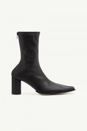 Black Maison Margiela Anatomic Ankle Boots | AU_MM37643