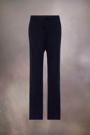 Black Maison Margiela DéCortiqué Cashmere Trousers | AU_MM38514