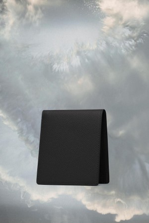 Black Maison Margiela Four Stitches Cardholder | AU_MM52600