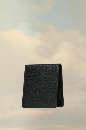 Black Maison Margiela Four Stitches Cardholder | AU_MM66411