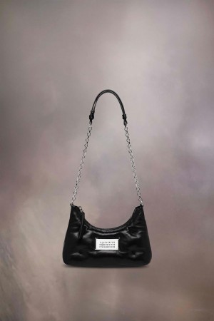 Black Maison Margiela Glam Slam Hobo Micro | AU_MM55135