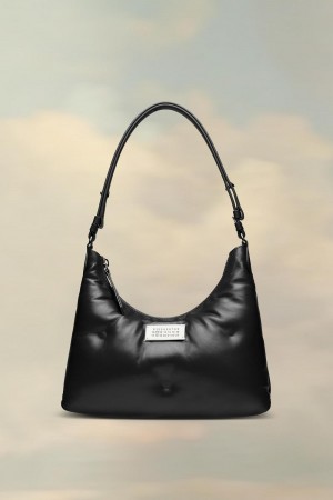 Black Maison Margiela Glam Slam Hobo Small | AU_MM73364