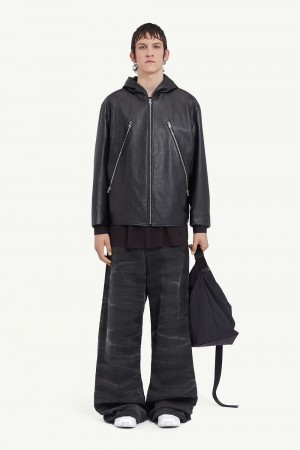 Black Maison Margiela Hooded Jacket | AU_MM41299