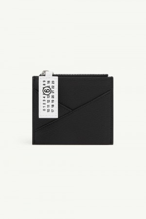 Black Maison Margiela Japanese 6 Coin Pouch | AU_MM48664