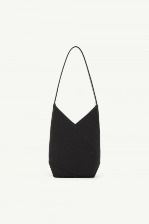 Black Maison Margiela Japanese Satin Handbag | AU_MM64266