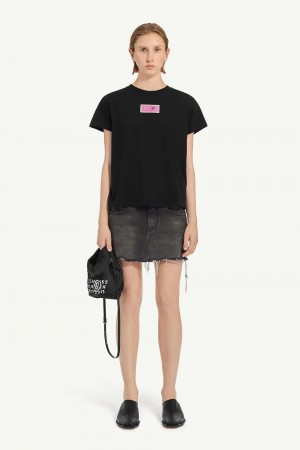 Black Maison Margiela Numeric T-shirt | AU_MM86015