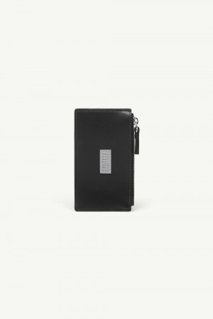 Black Maison Margiela Numeric Zipped Cardholder | AU_MM97830