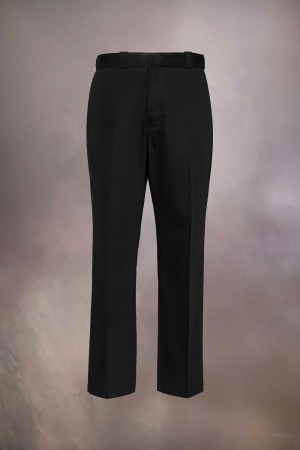 Black Maison Margiela Pleated Trousers | AU_MM75414