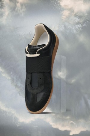 Black Maison Margiela Replica Elastic Band Sneaker | AU_MM81474