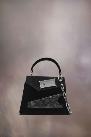 Black Maison Margiela Snatched Handbag Small | AU_MM67052