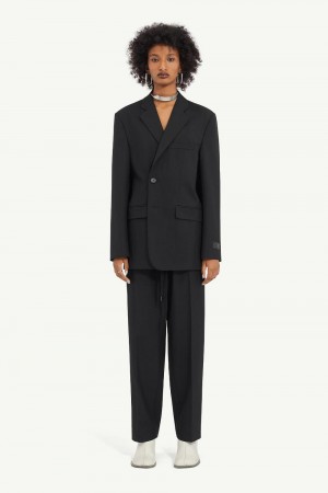 Black Maison Margiela Suit Jacket | AU_MM29762