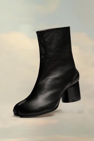 Black Maison Margiela Tabi Ankle Boots | AU_MM56371