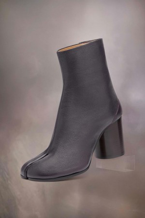 Black Maison Margiela Tabi Ankle Boots | AU_MM52220