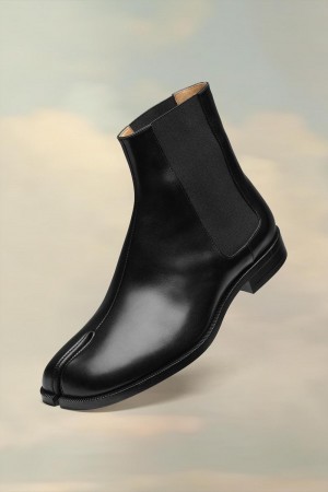 Black Maison Margiela Tabi Chelsea Boots | AU_MM13275