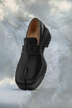 Black Maison Margiela Tabi Loafers | AU_MM72471