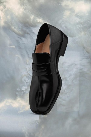 Black Maison Margiela Tabi Slip-on | AU_MM98893