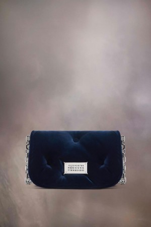 Blue Maison Margiela Glam Slam Flap Small | AU_MM30449