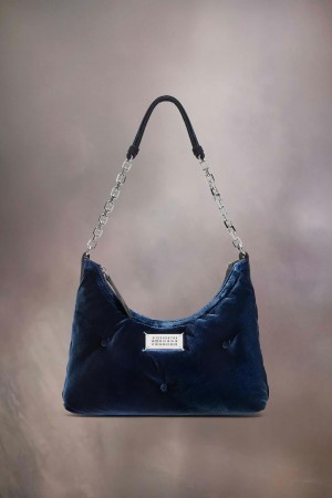 Blue Maison Margiela Glam Slam Hobo Small | AU_MM11250