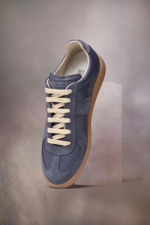 Blue Maison Margiela Replica Sneakers | AU_MM22097