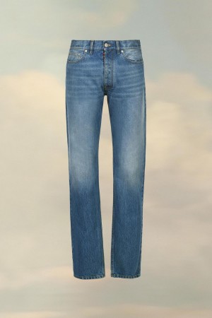 Blue Maison Margiela Straight Jeans | AU_MM79443