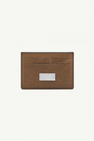 Brown Maison Margiela Numeric Cardholder | AU_MM47474