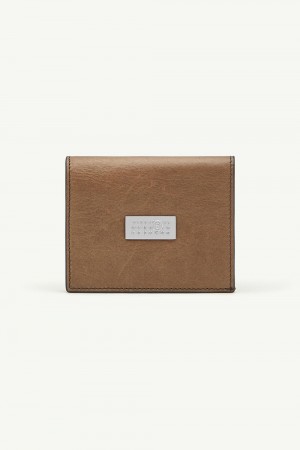 Brown Maison Margiela Numeric Wallet | AU_MM13495