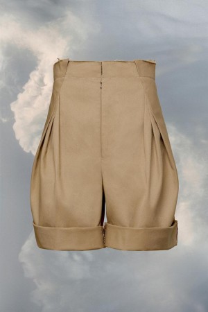 Brown Maison Margiela Skater Chino Shorts | AU_MM67420