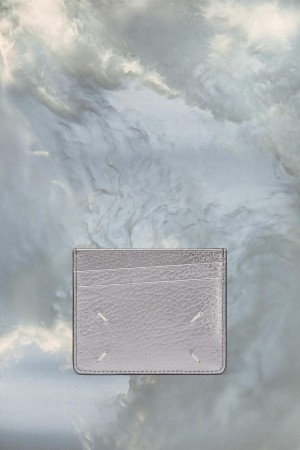 Grey Maison Margiela Four Stitches Card Holder | AU_MM18905