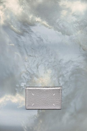 Grey Maison Margiela Four Stitches Card Holder | AU_MM37556