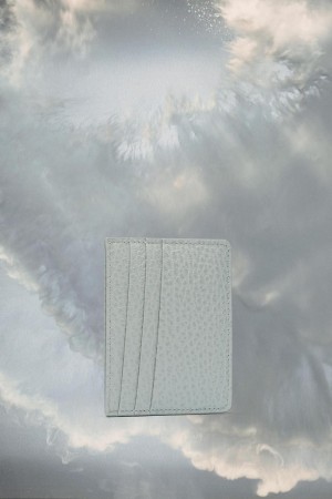 Grey Maison Margiela Four Stitches Cardholder | AU_MM78238