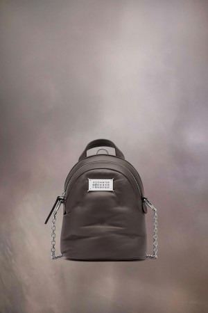 Grey Maison Margiela Glam Slam Backpack | AU_MM27063