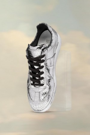 Grey Maison Margiela Replica Broken Mirror Sneakers | AU_MM41172