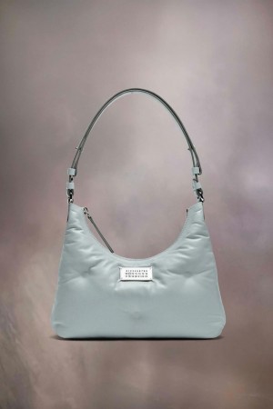 Light Blue Maison Margiela Glam Slam Hobo Small | AU_MM92164