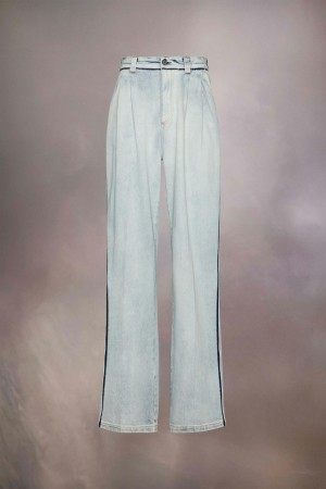 Light Blue Maison Margiela Japanese Denim Jeans | AU_MM85324