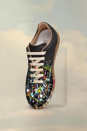 Multicolor Maison Margiela Paint Replica Sneakers | AU_MM25701