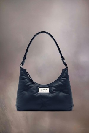 Navy Maison Margiela Glam Slam Hobo Small | AU_MM22682