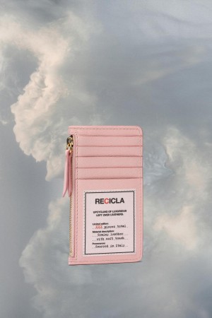 Pink Maison Margiela Recicla Cardholder | AU_MM17299