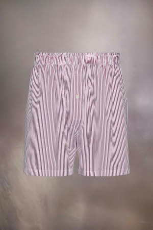 Pink Maison Margiela Striped Shorts | AU_MM74390