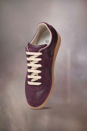 Purple Maison Margiela Replica Sneakers | AU_MM43906