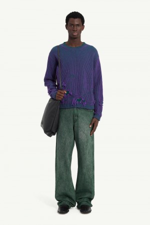 Purple Maison Margiela Reversible Jumper | AU_MM33551