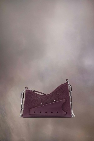 Purple Maison Margiela Snatched Hobo Micro | AU_MM96804