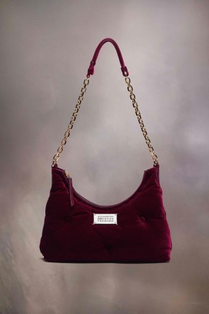 Red Maison Margiela Glam Slam Hobo Small | AU_MM68706