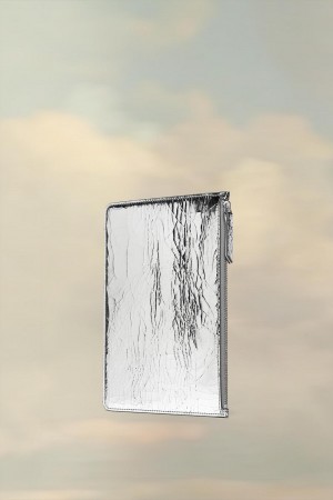 Silver Maison Margiela Broken Mirror Pouch | AU_MM41082