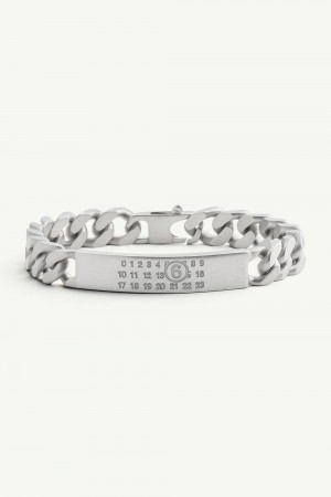 Silver Maison Margiela Classic Chain Bracelet | AU_MM79699