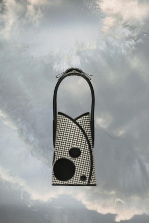 White Black Maison Margiela Dots Handbag | AU_MM35617