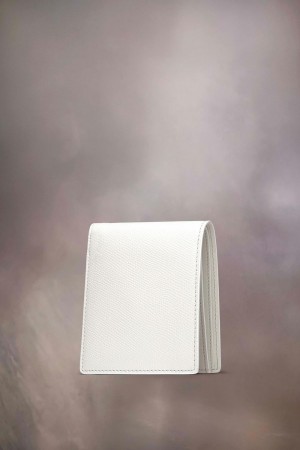 White Maison Margiela Four Stitches Cardholder | AU_MM95789