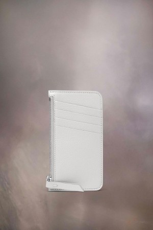 White Maison Margiela Four Stitches Cardholder | AU_MM70829